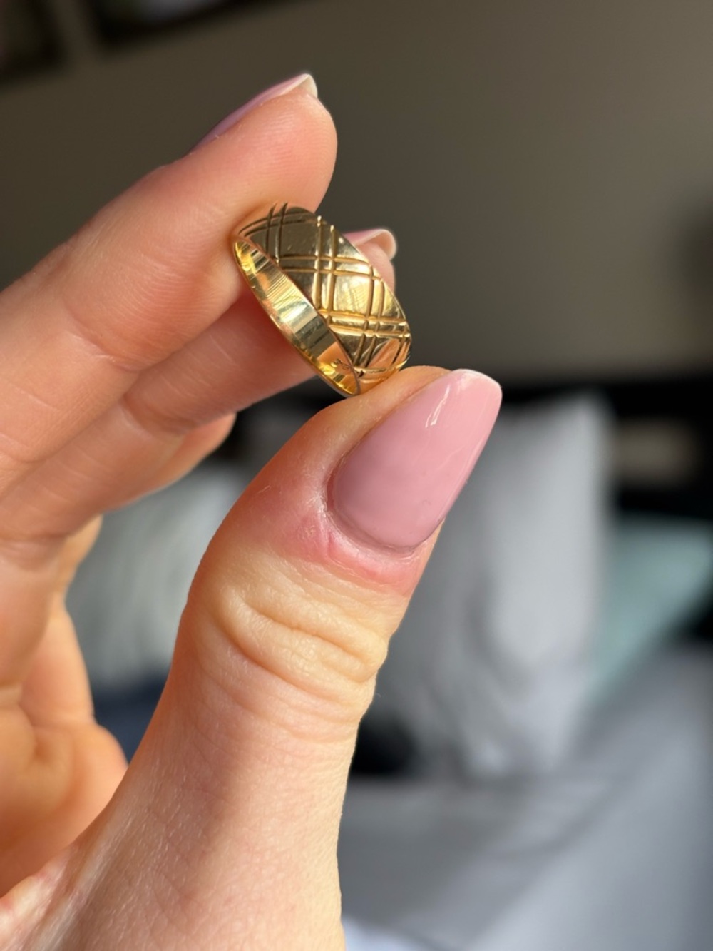 14k Vintage WedLok Cigar Band